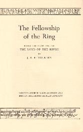 The Fellowship of the Ring - Deluxe Edition 1964 - Title Page