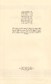 The Two Towers - Deluxe Edition 1964 - Verso of Title Page