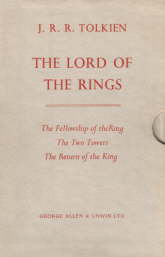 The Lord of the Rings. Slipcase label 1959-64