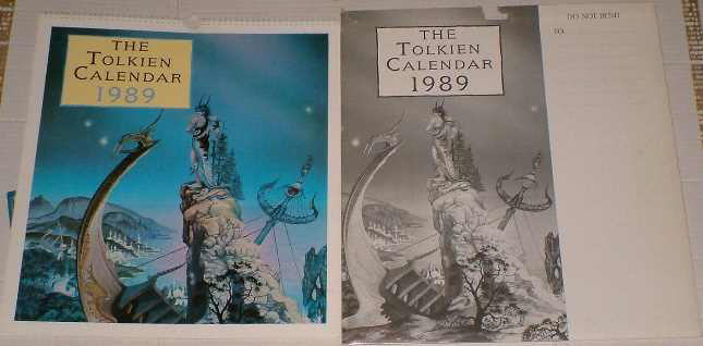 The Tolkien Calendar 1989