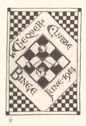 Chequers Clubbe Binge. 1914