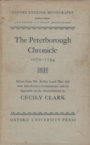 Peterborough Chronicle. 1958