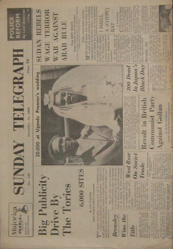 Sunday Telegraph. 1963