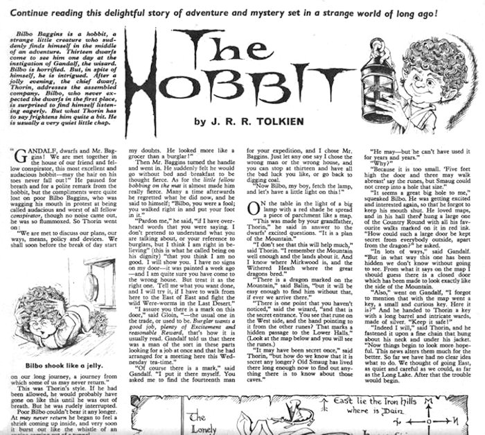 The Hobbit in Princess Magazine