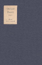 Oxford Poetry 1915. Paperback