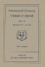 Fourteenth Century Verse & Prose. 1921. Hardback in dustwrapper