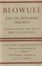 Beowulf and the Finnesburg Fragment. 1950. Hardback in dustwrapper