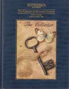 The Library of Richard Manney. 1991. Sotheby's Catalogue