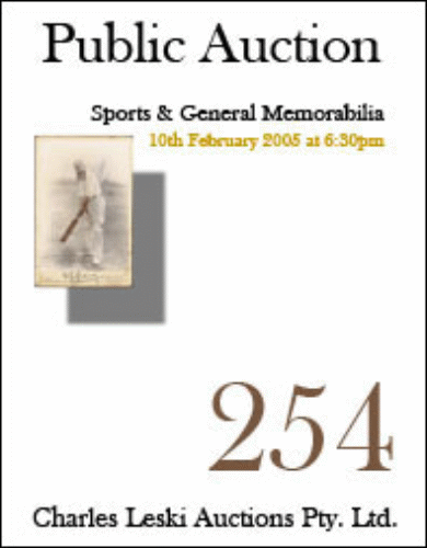 Sport & General Memorabilia. 2005