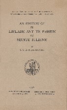 Liflade ant te Passiun of Seinte Iuliene. 1936. Paperback