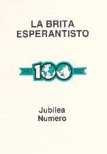 Brita Esperantisto. 1987. Magazine