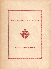 Poetry of J.R.R. Tolkien. 1968. Booklet